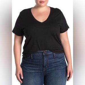 Madewell V-Neck Short Sleeve T-Shirt (1X)
